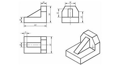 KOSAKA臺階儀與機械制圖之三視圖簡介